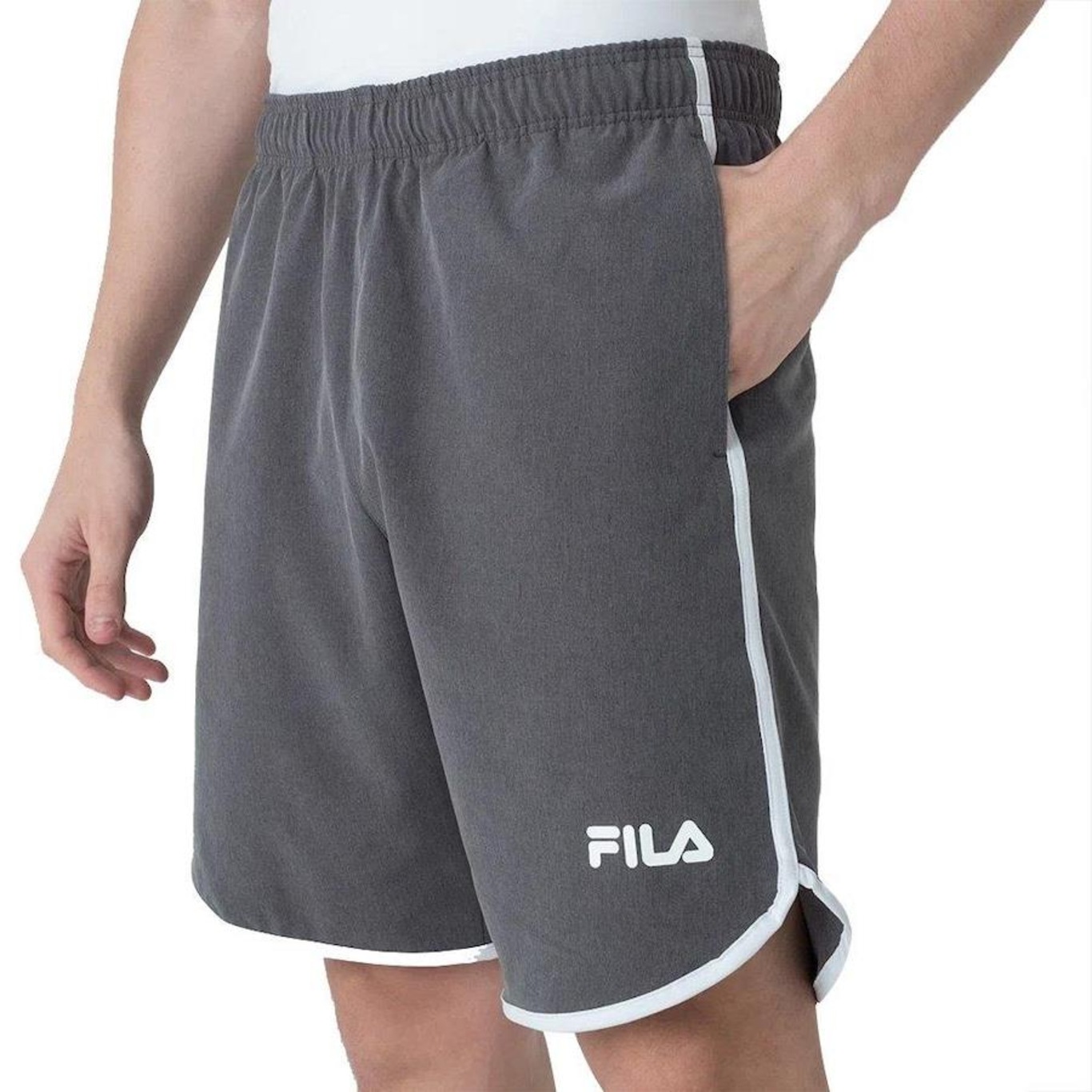 Bermuda Fila Curve Blend 7,5 - Masculina - Foto 3