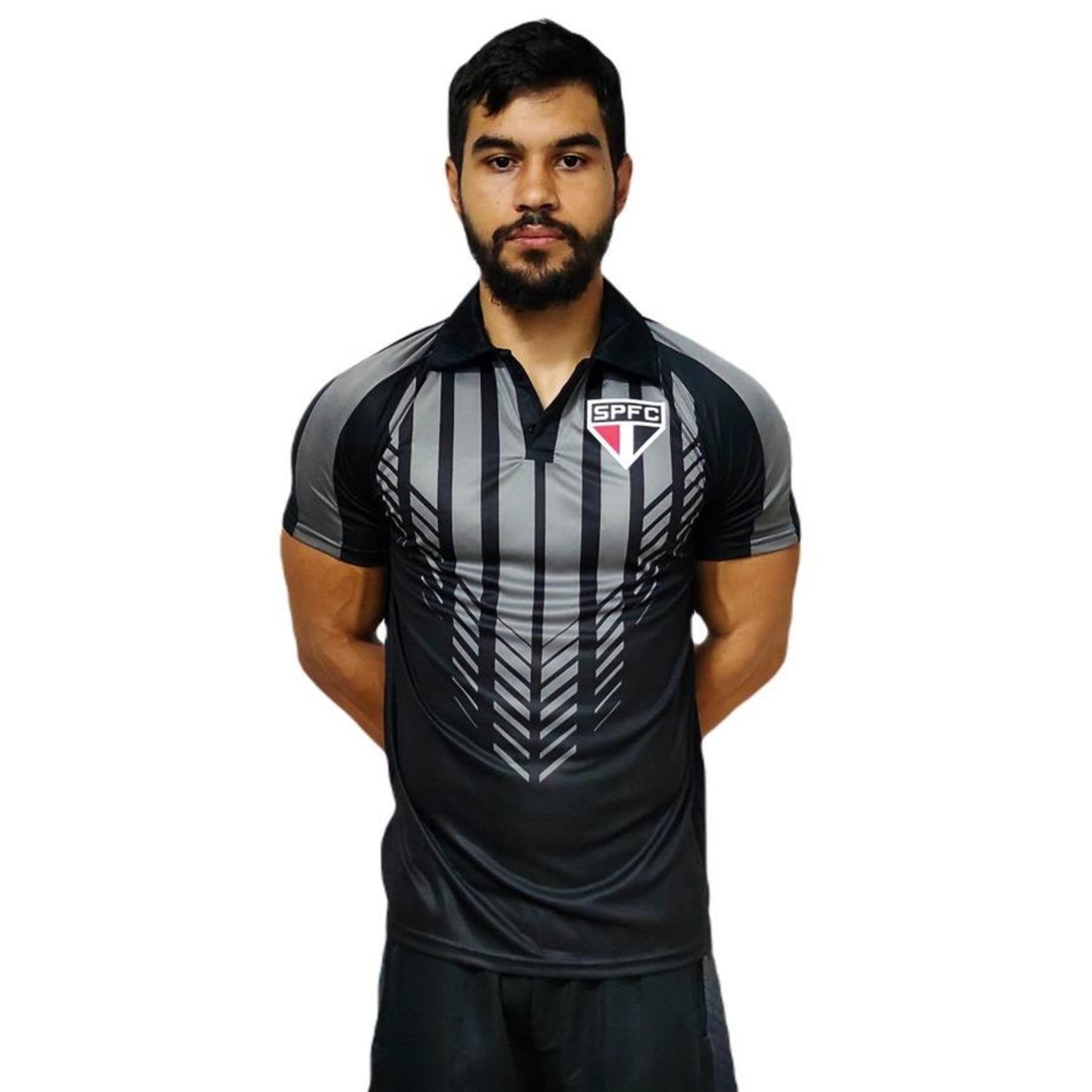 Camiseta John John Masculina Points Preta - Preto John John