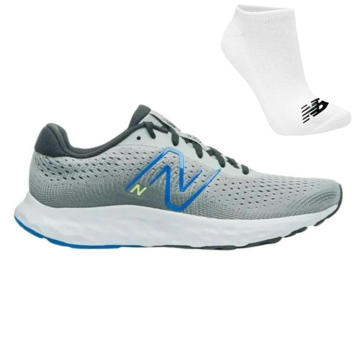 Tênis New Balance 520 V8 + Par de Meia - Masculino - Foto 1