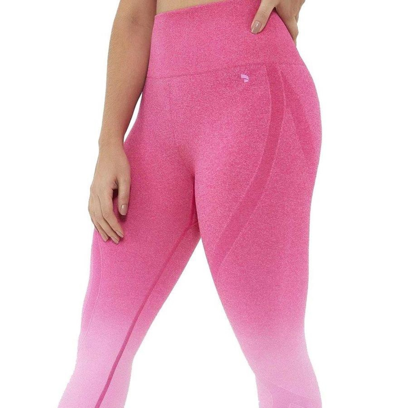 Calça Legging Alto Giro Gradient - Feminina - Foto 2