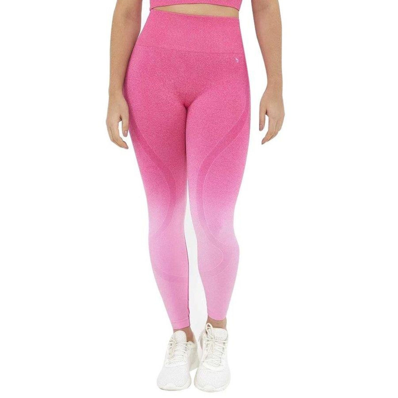 Calça Legging Alto Giro Gradient - Feminina - Foto 4