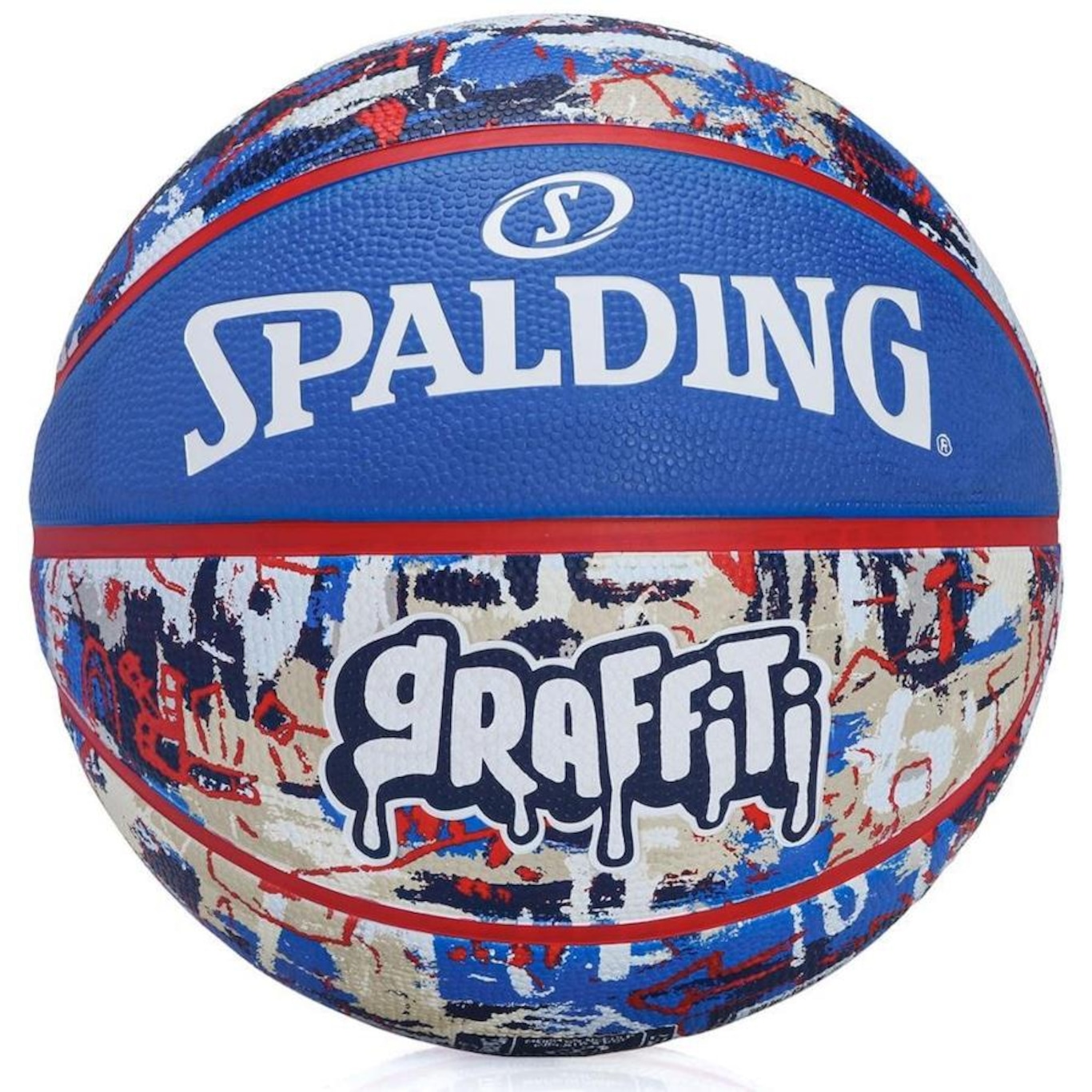 Bola de Basquete Spalding Graffiti 84377Z - Foto 1