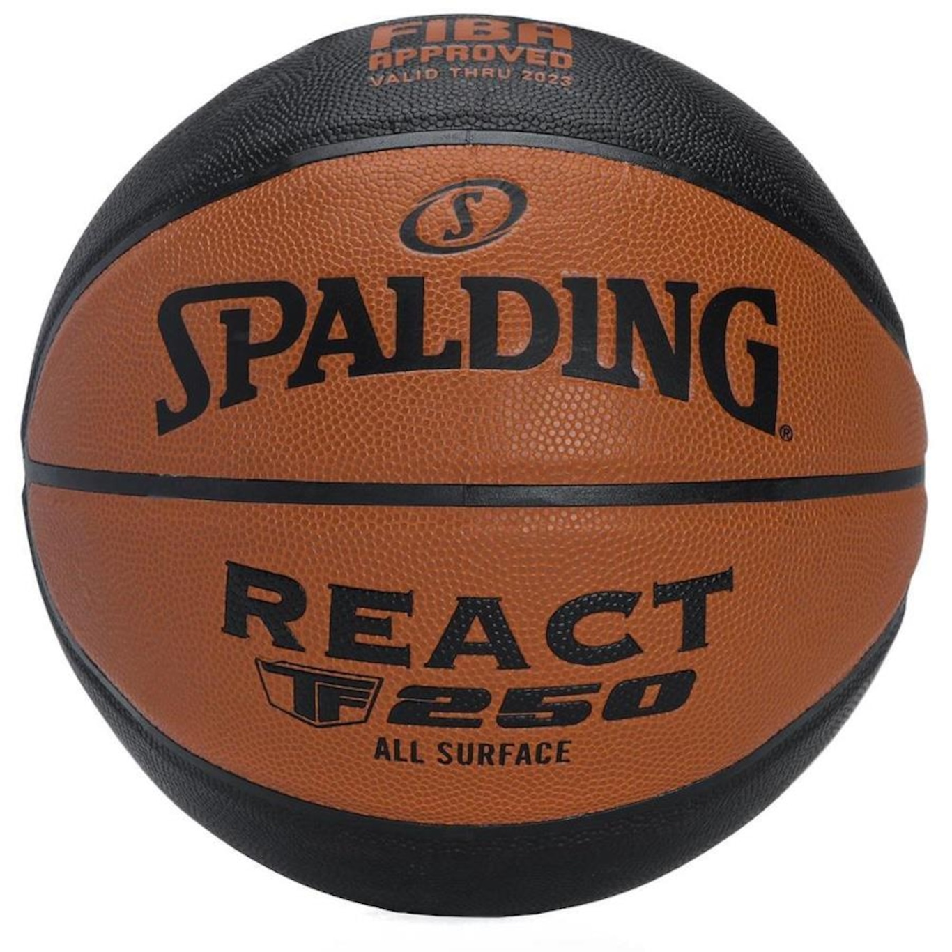 Bola de Basquete Spalding React Tf250 Fiba - Foto 2