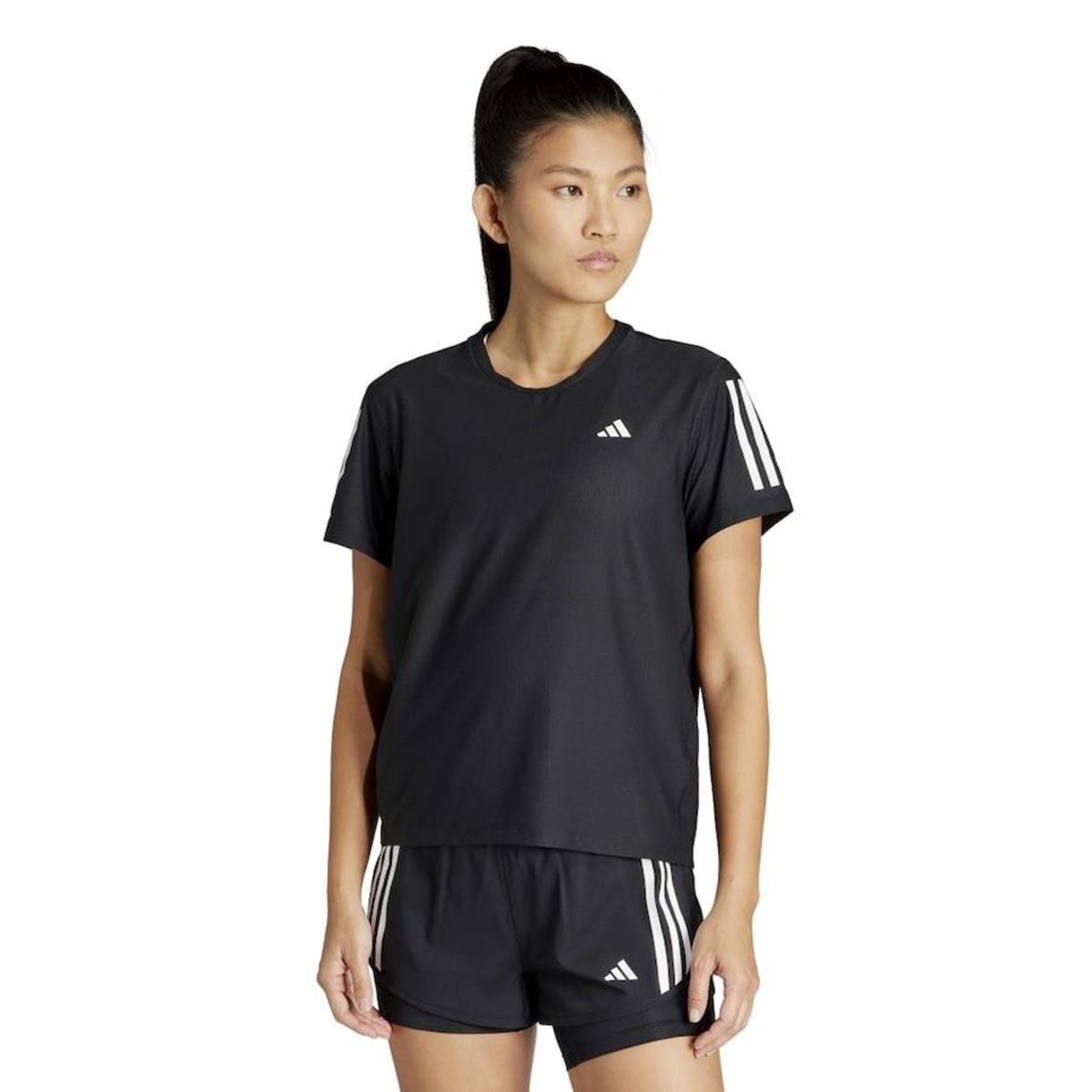 Camiseta adidas Feminina Manga curta Own The Run - Foto 1