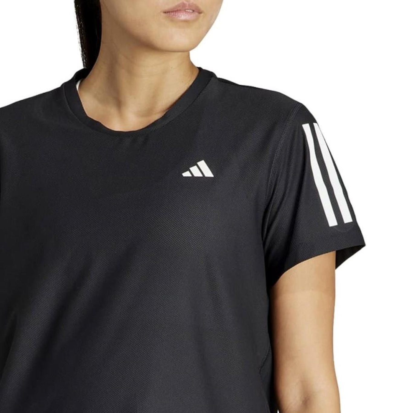 Camiseta adidas Feminina Manga curta Own The Run - Foto 4