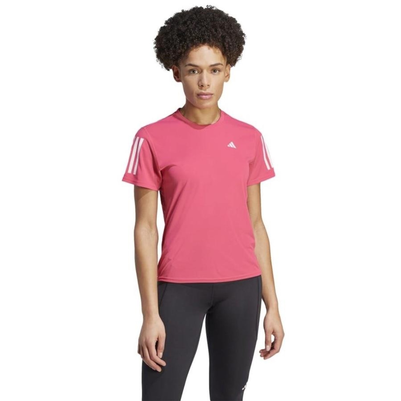 Camiseta adidas Feminina Manga curta Own The Run - Foto 1