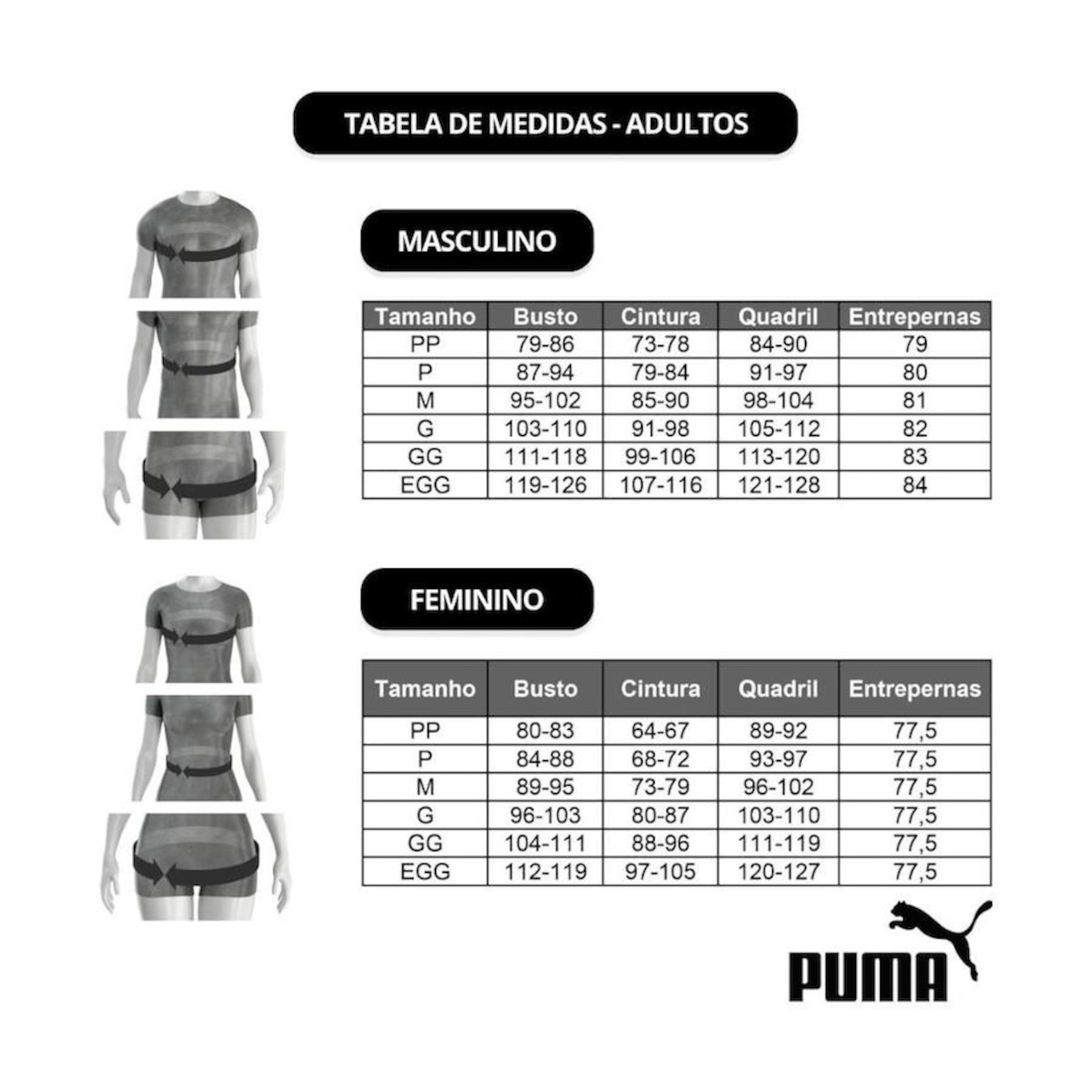 Calcinha Puma Biquíni Clássica Uv50+ - Feminino - Foto 2