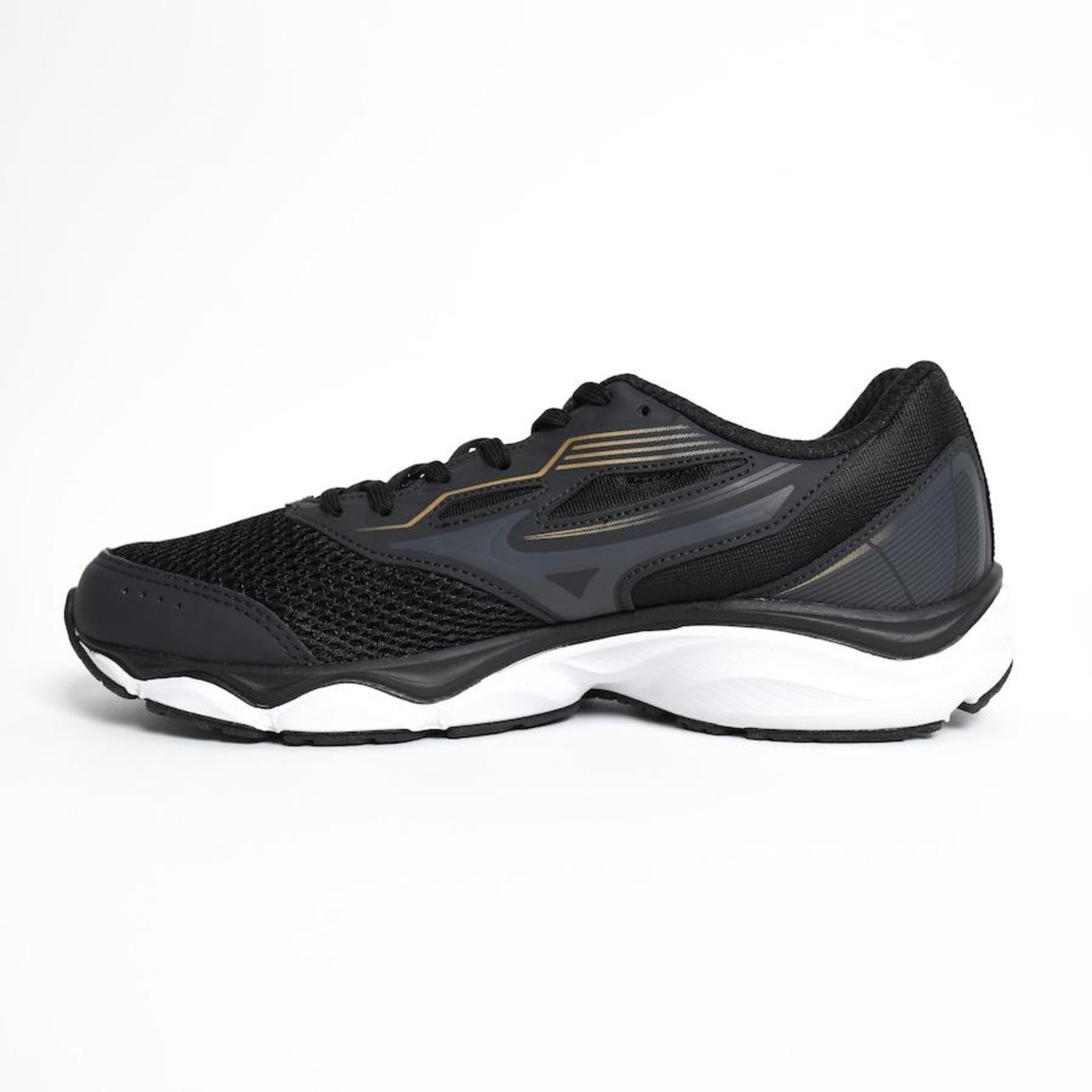 Tênis Mizuno Wave Falcon 5 - Masculino - Preto - Foto 5