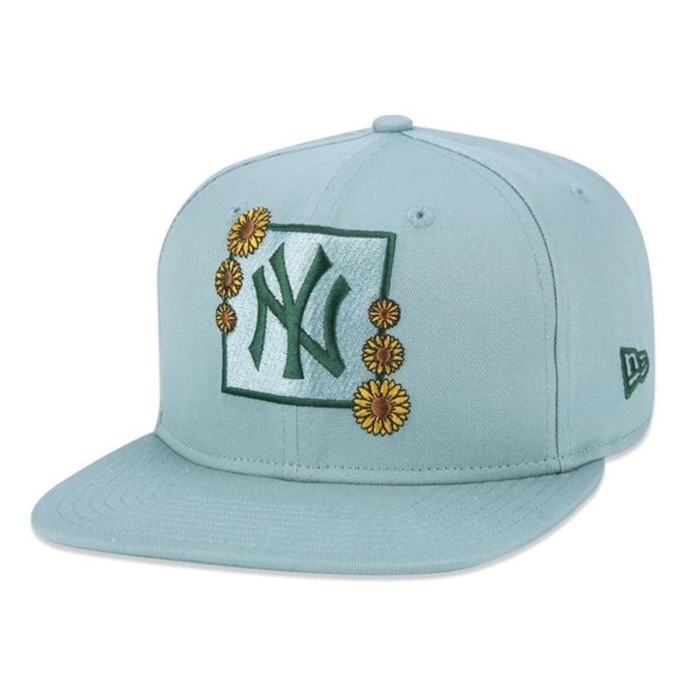 Boné Aba Curva New Era 950 New York Yankees Fit Nature - Snapback - Adulto - Foto 1