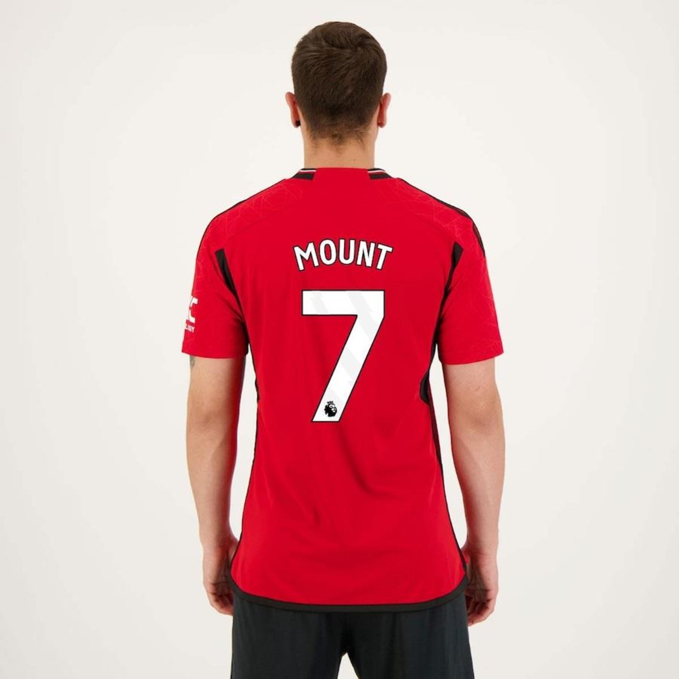 Camisa Manchester United Home 2024 7 Mount adidas - Masculina - Foto 4