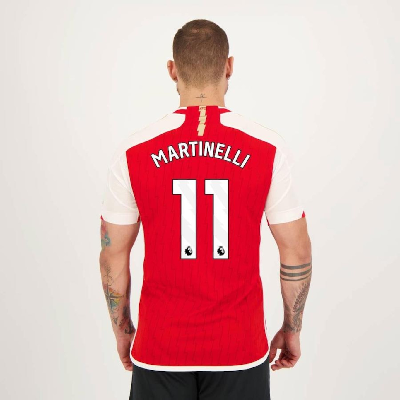 Camisa Arsenal Home 2024 11 Martinelli adidas - Masculina - Foto 4