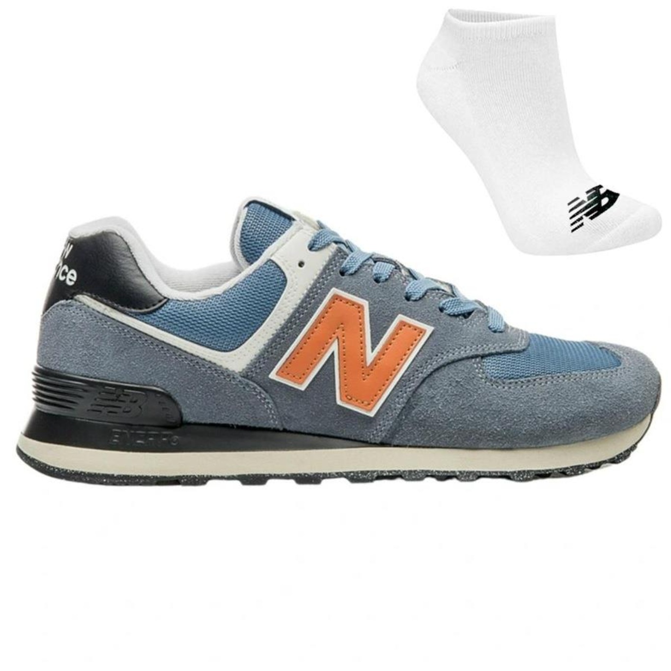 Kit Tênis New Balance 574 V2 + Meias - Masculino - Foto 1