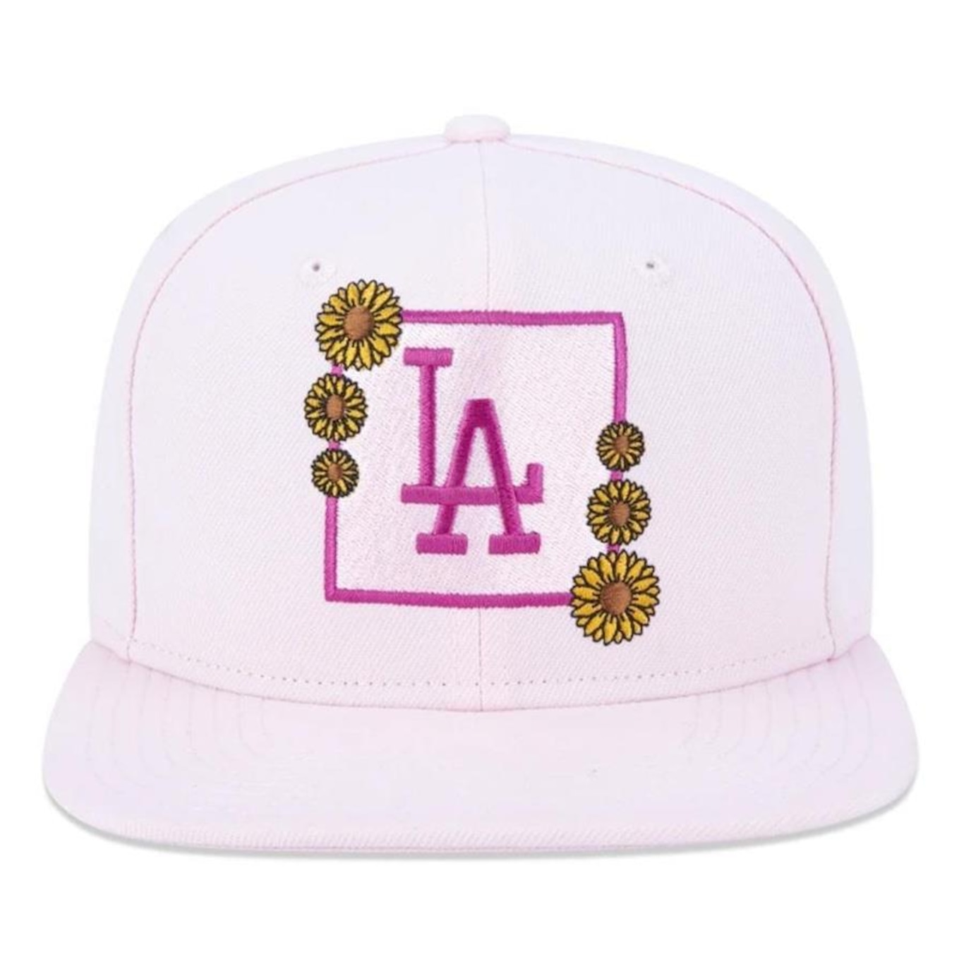 Boné Aba Reta New Era 950 Los Angeles Dodgers Fit Nature - Snapback - Masculino - Foto 4