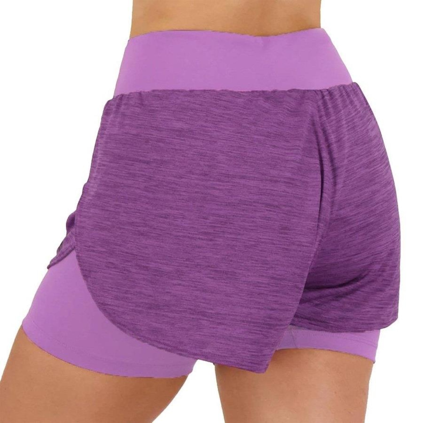 Shorts Fila Basic Train Double - Feminino - Foto 2