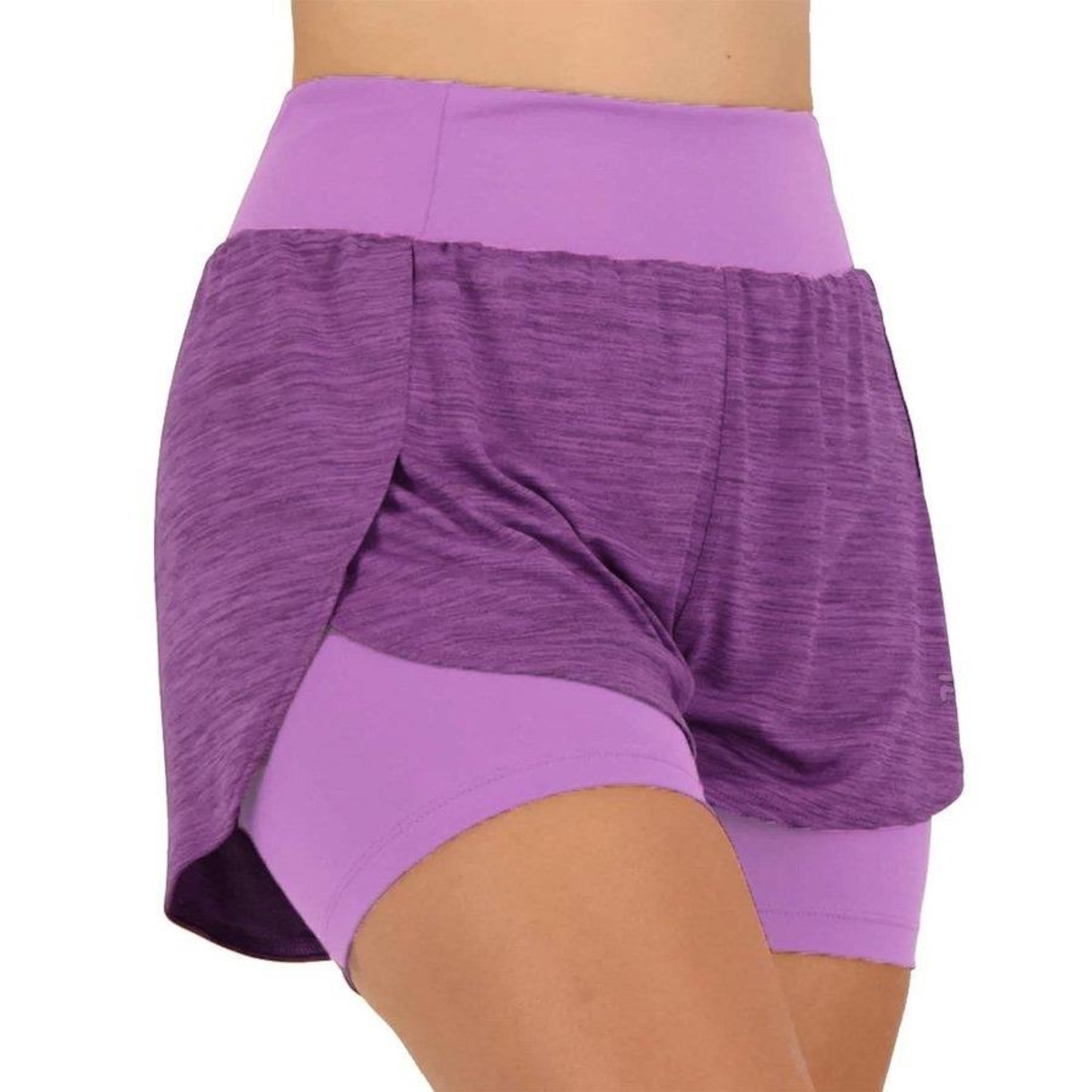 Shorts Fila Basic Train Double - Feminino - Foto 3