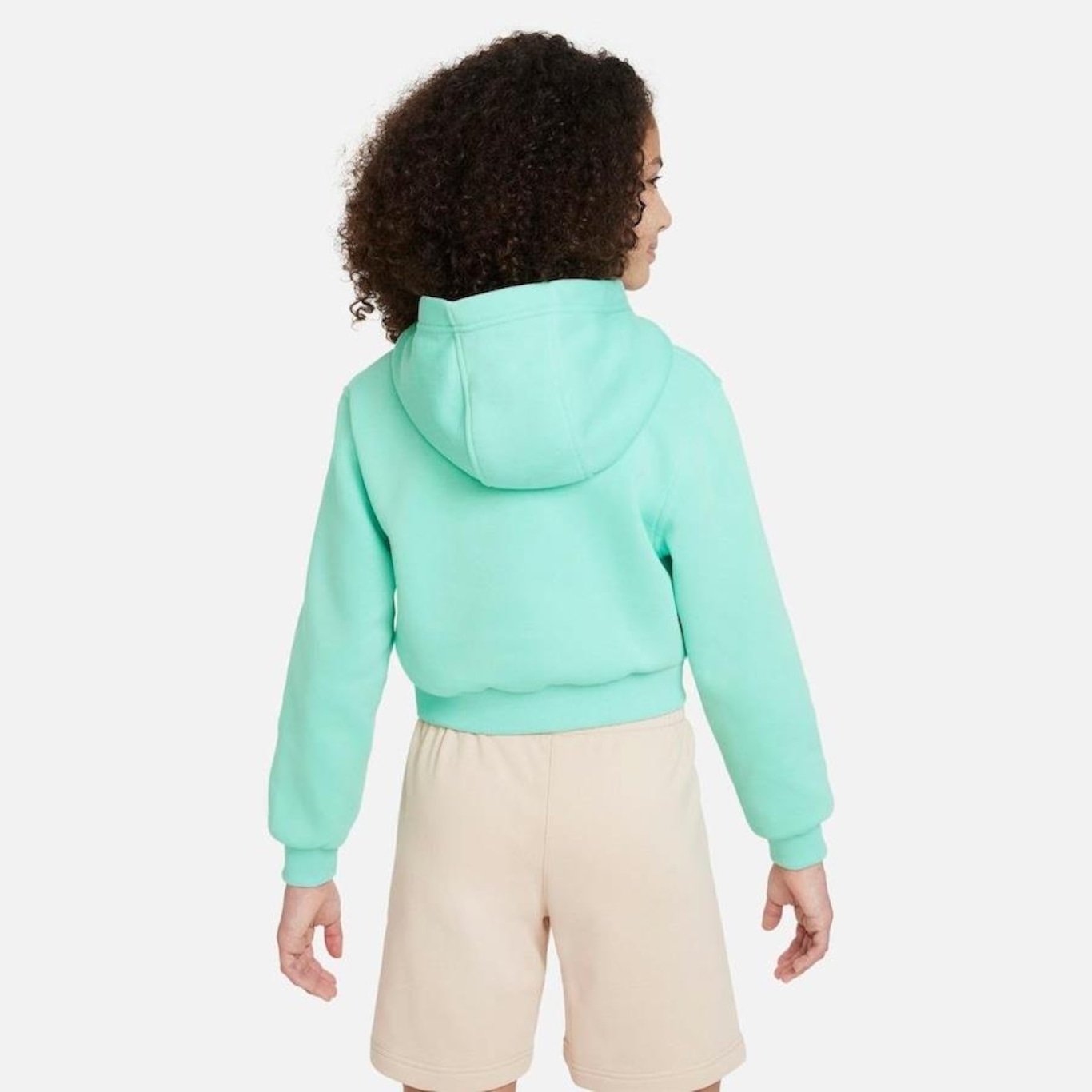 Blusão com Capuz Nike Sportswear Club Fleece - Infantil - Foto 3