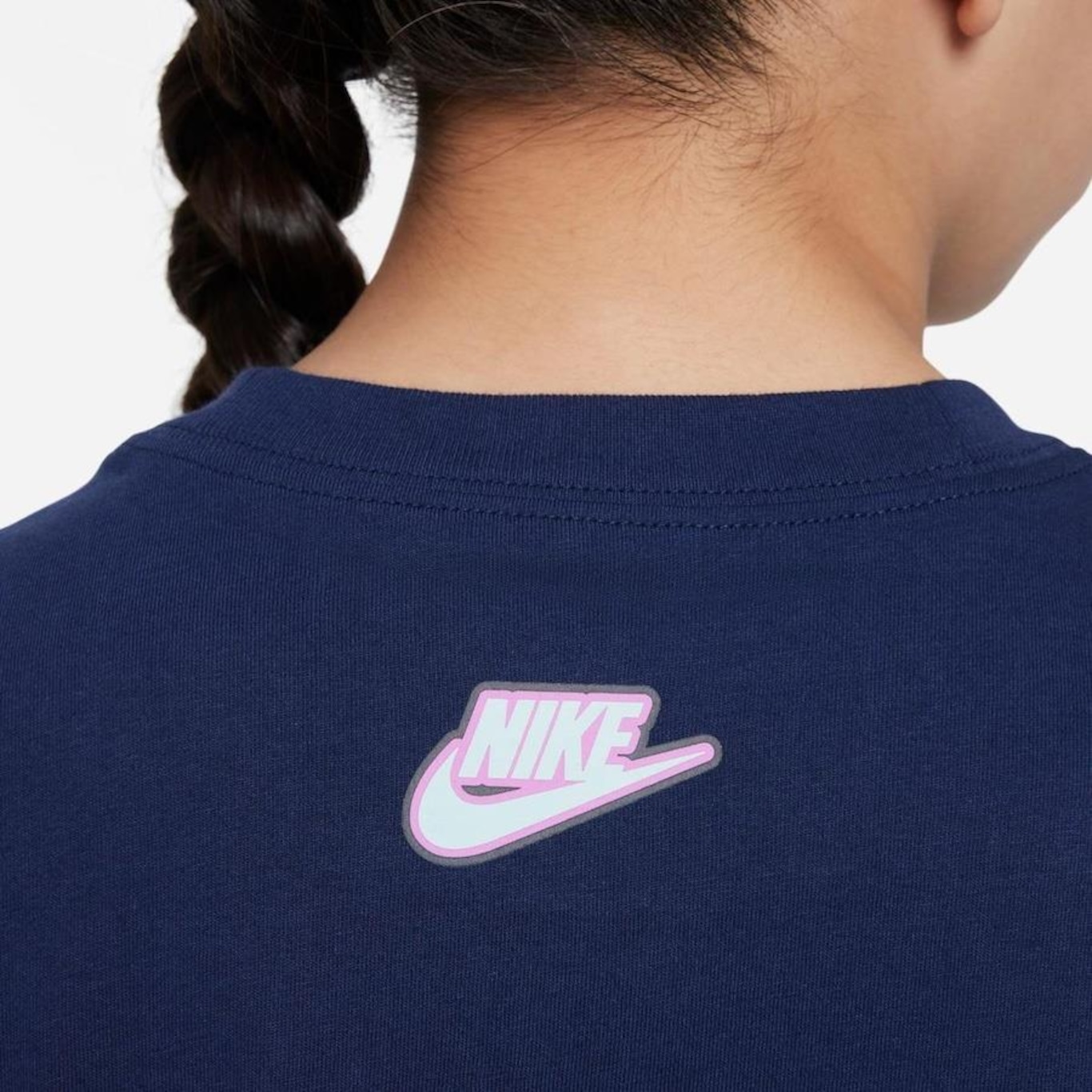 Camiseta Nike Sportswear - Infantil - Foto 4