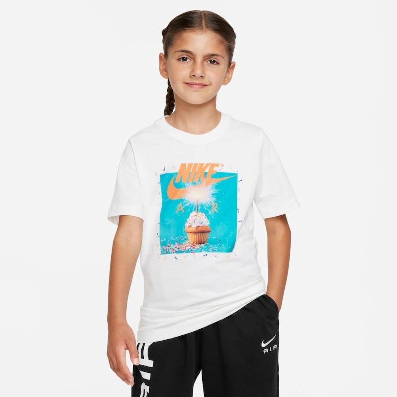 Camiseta Nike Sportswear - Infantil - Foto 4