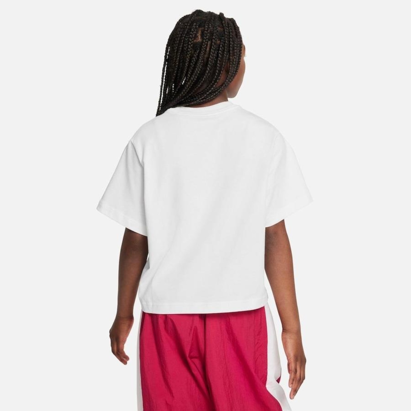 Camiseta Nike Sportswear Boxy - Infantil - Foto 3