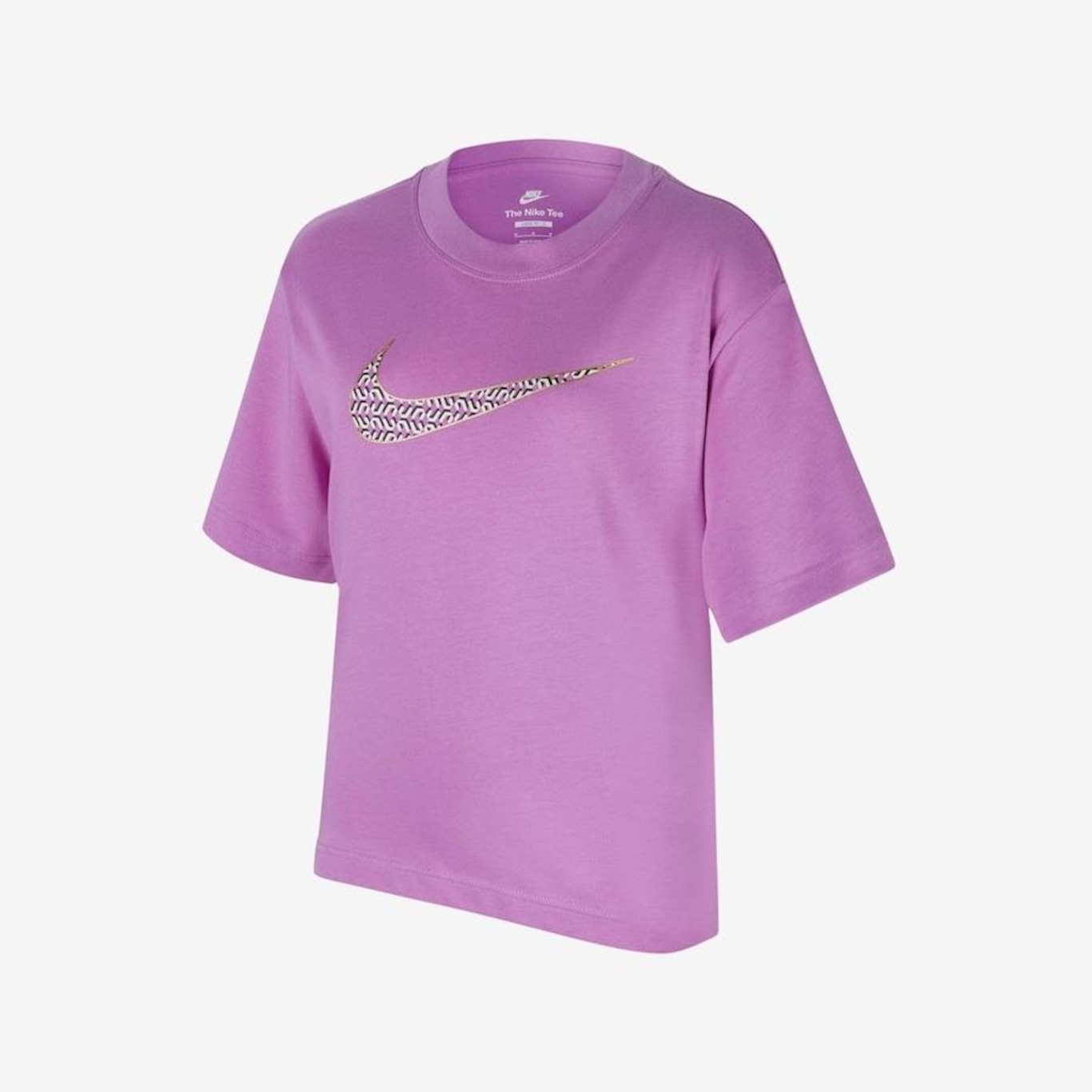 Camiseta Nike Sportswear Boxy - Infantil - Foto 1