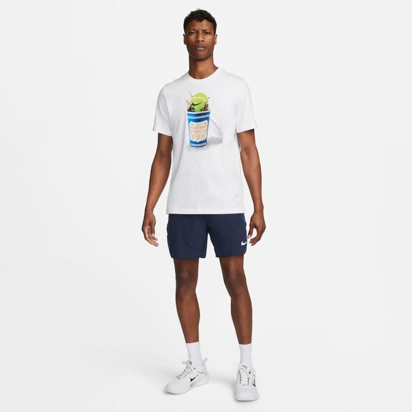 Camiseta Nikecourt Heritage - Masculina - Foto 3