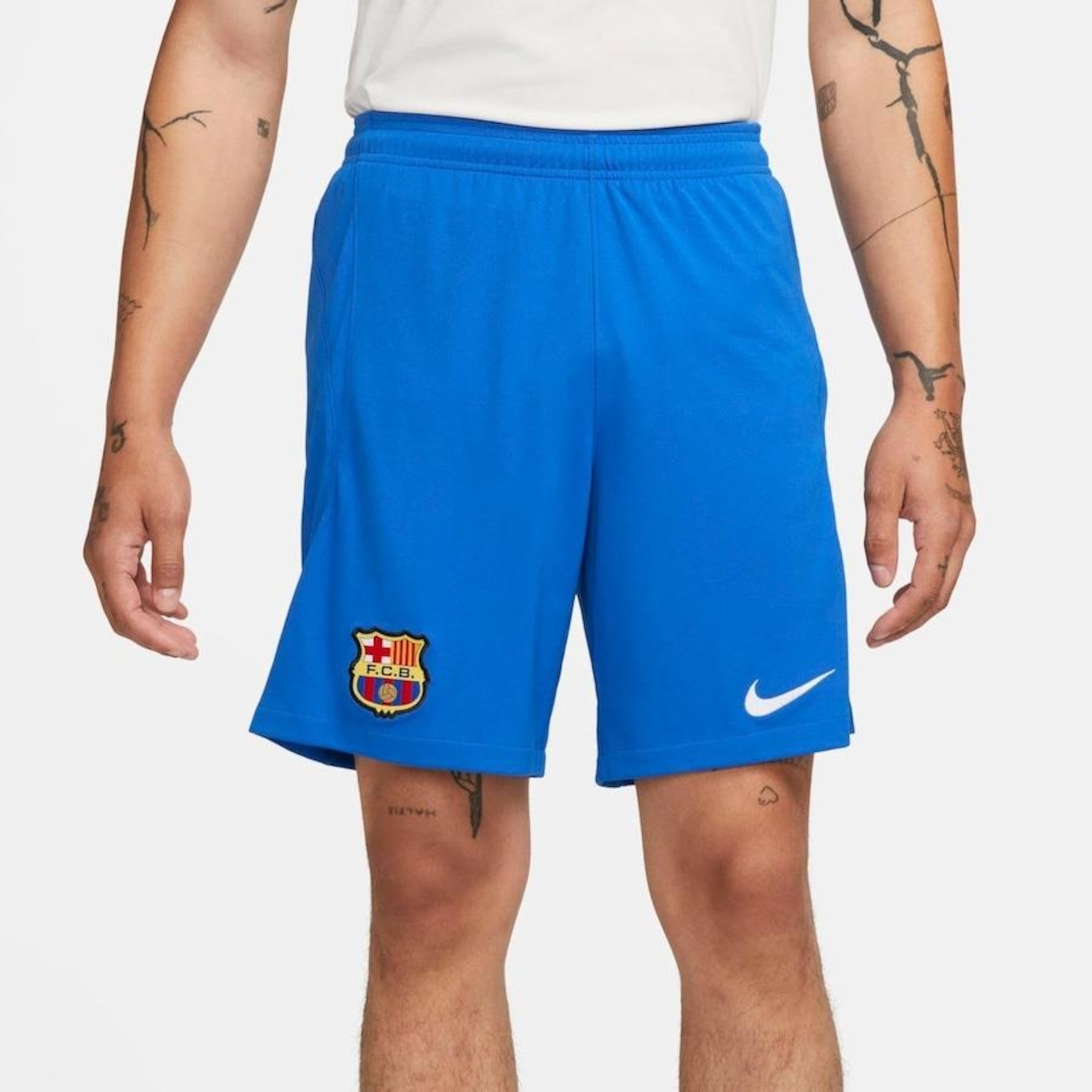 Short Barcelona Ii 2023/24 Torcedor Pro Nike - Masculino - Foto 2