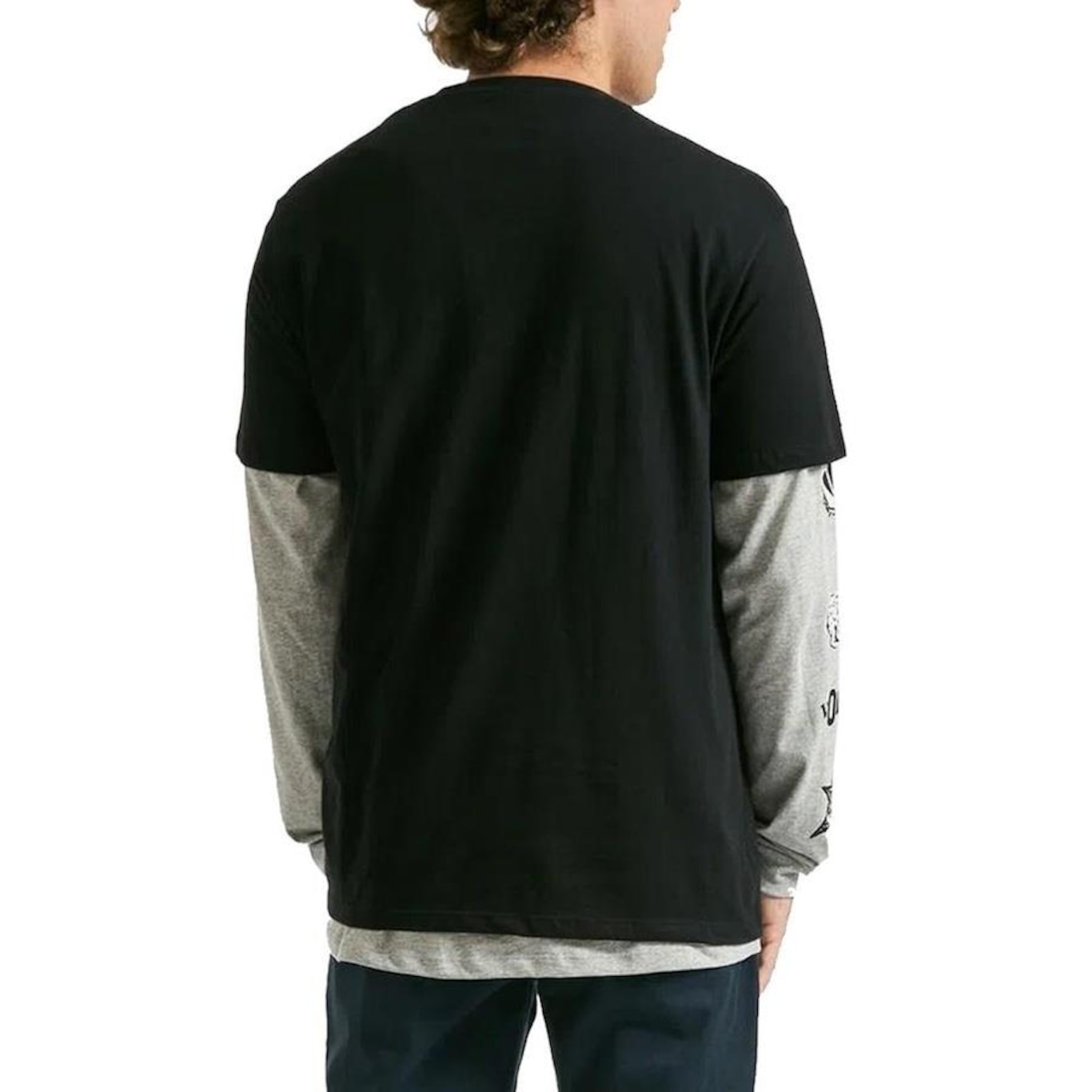 Camiseta Volcom Dial Up - Masculina - Foto 2