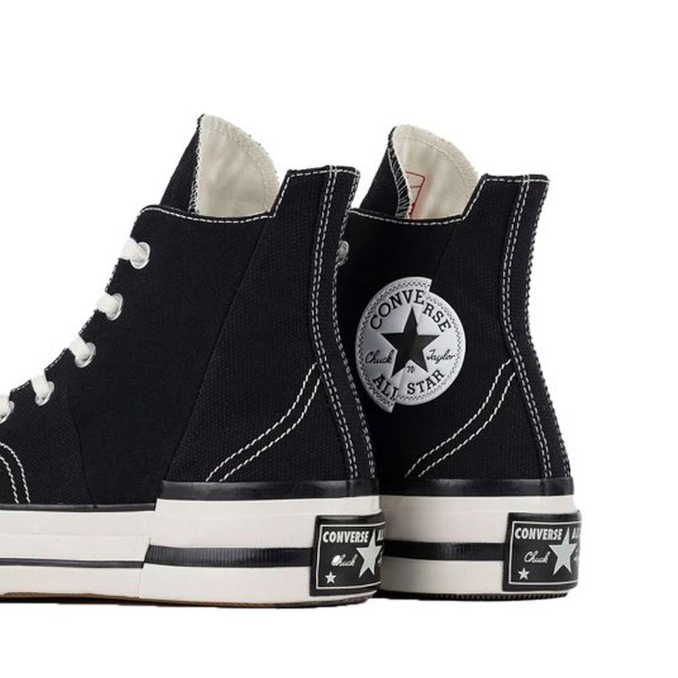 Tênis Converse Chuck 70 Plus All Star Feminino Preto / Branco