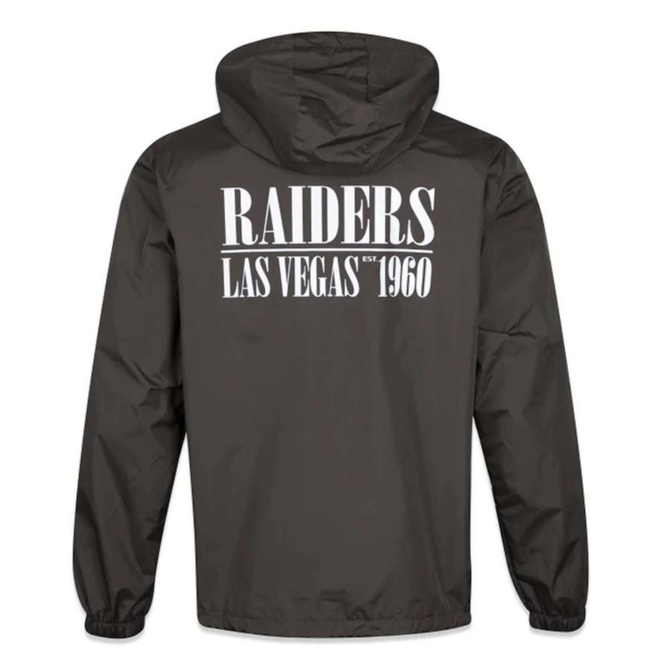 Jaqueta Corta Vento New Era NFL Las Vegas Raiders Modern Marrom - Foto 2