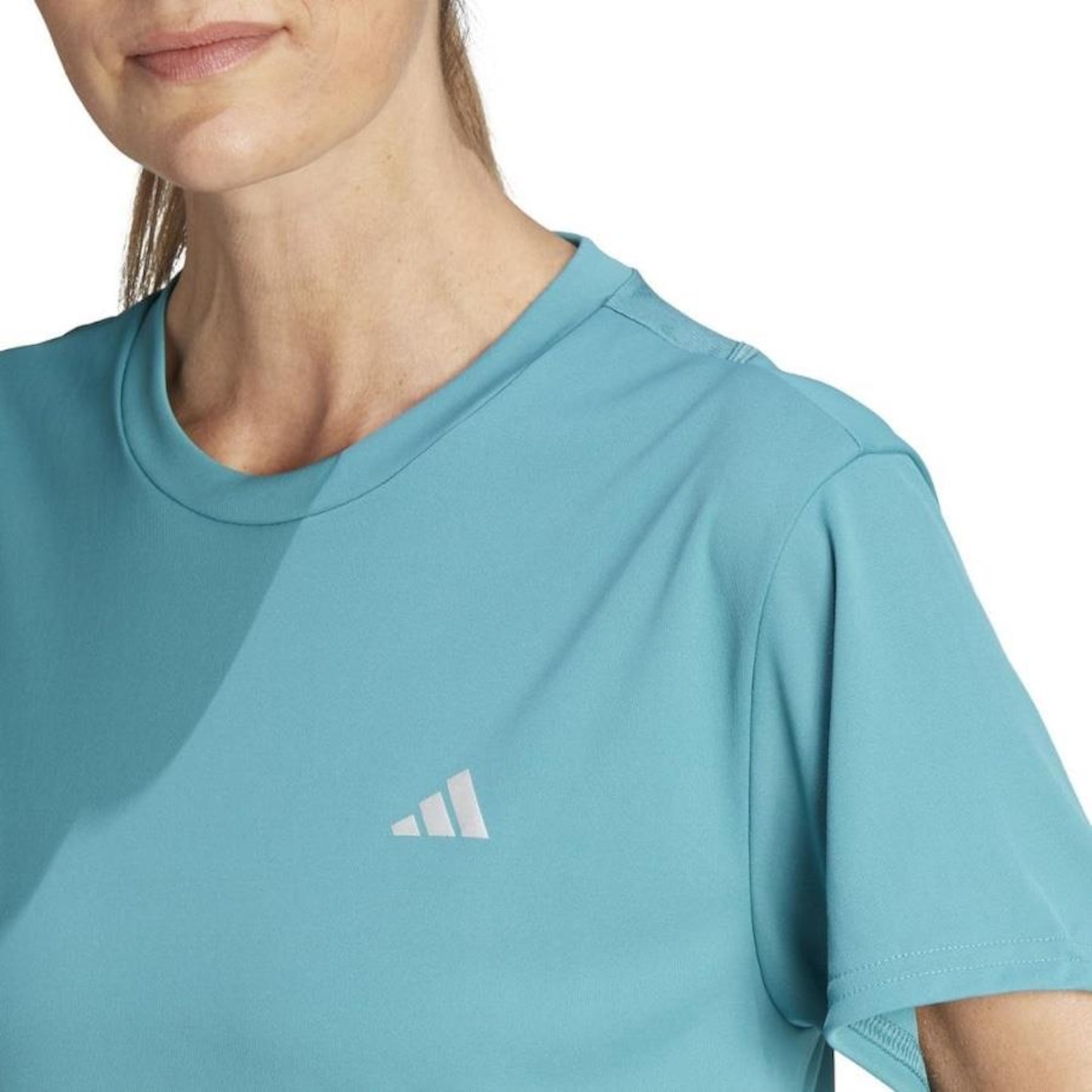 Camiseta adidas Run It - Feminina - Foto 4