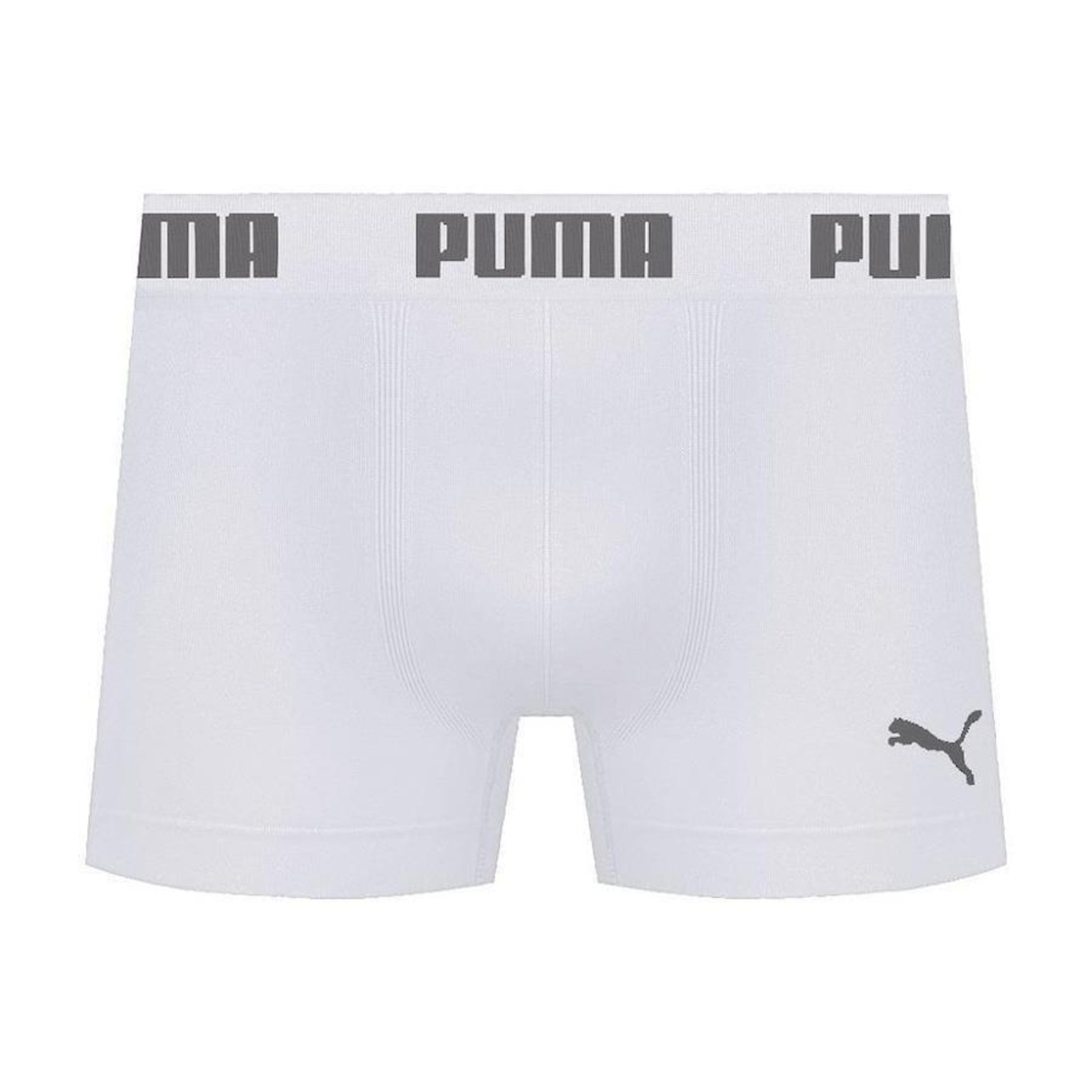 Kit Cuecas Boxer Puma Microfibra sem Costura - 5 Unidades - Adulto - Foto 2