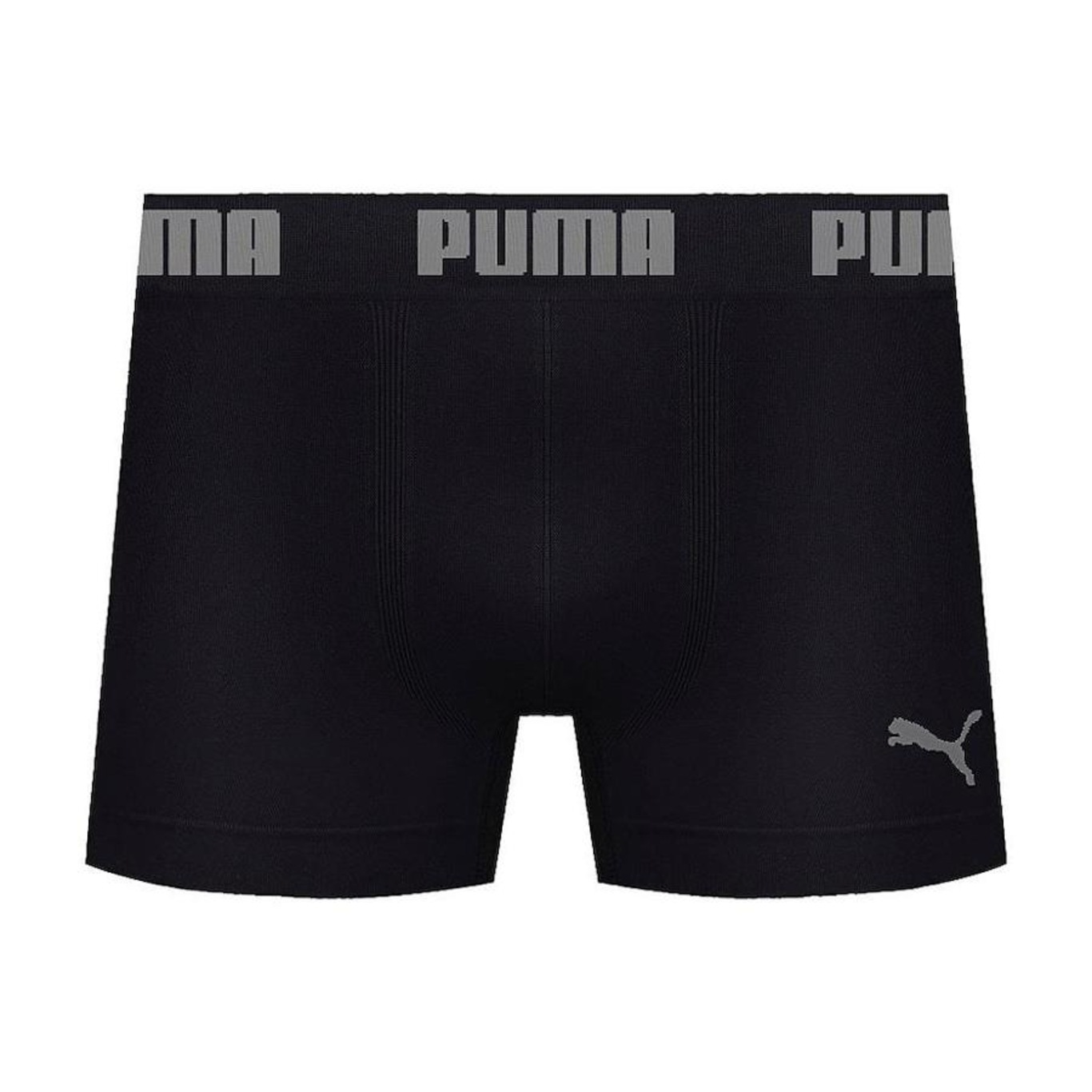 Kit Cuecas Boxer Puma Microfibra sem Costura - 5 Unidades - Adulto - Foto 2