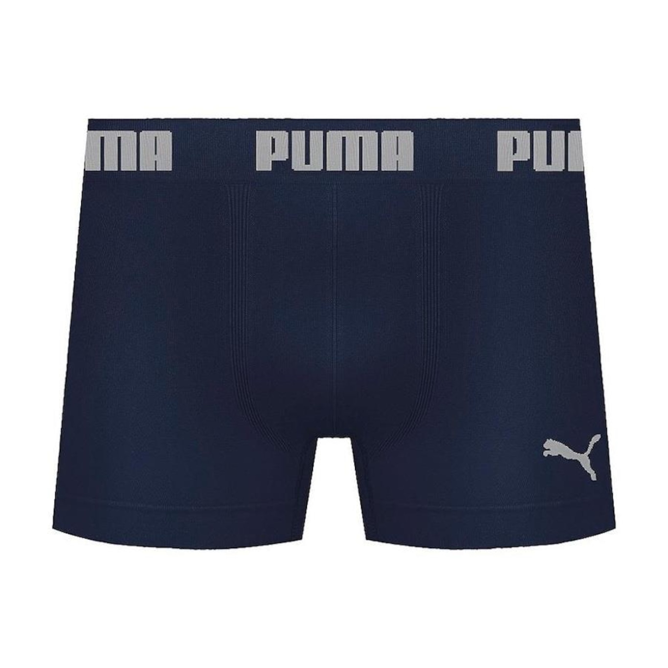 Kit Cuecas Boxer Puma Microfibra sem Costura - 5 Unidades - Adulto - Foto 2