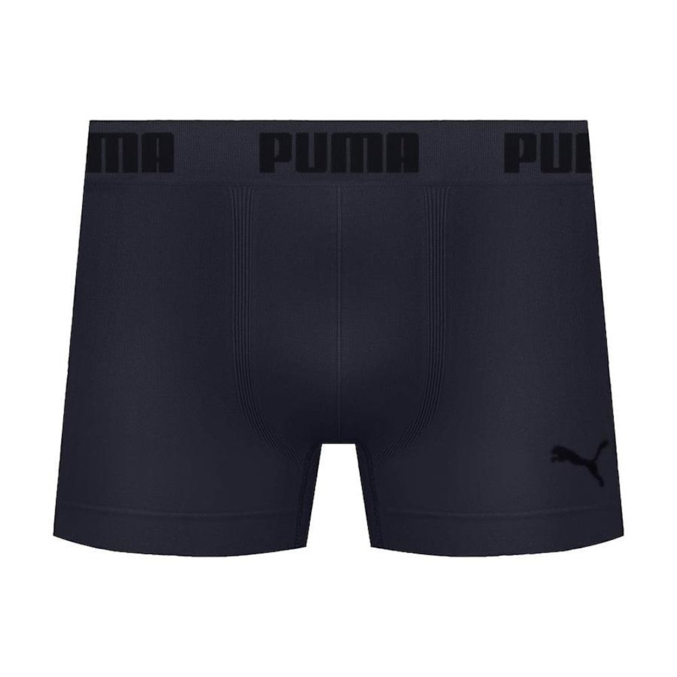 Kit Cuecas Boxer Puma Microfibra sem Costura - 5 Unidades - Adulto - Foto 1