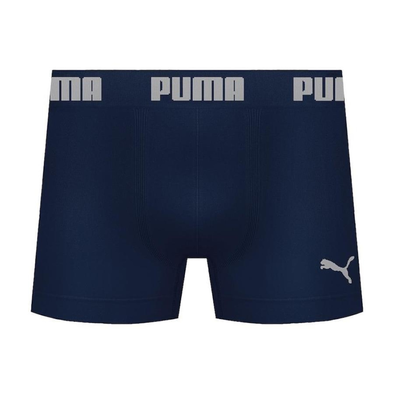 Kit Cuecas Boxer Puma Microfibra sem Costura - 5 Unidades - Adulto - Foto 2