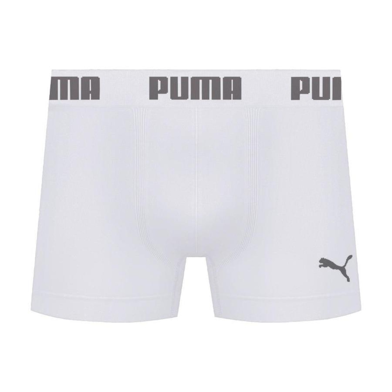 Kit Cuecas Boxer Puma Microfibra sem Costura - 5 Unidades - Adulto - Foto 3