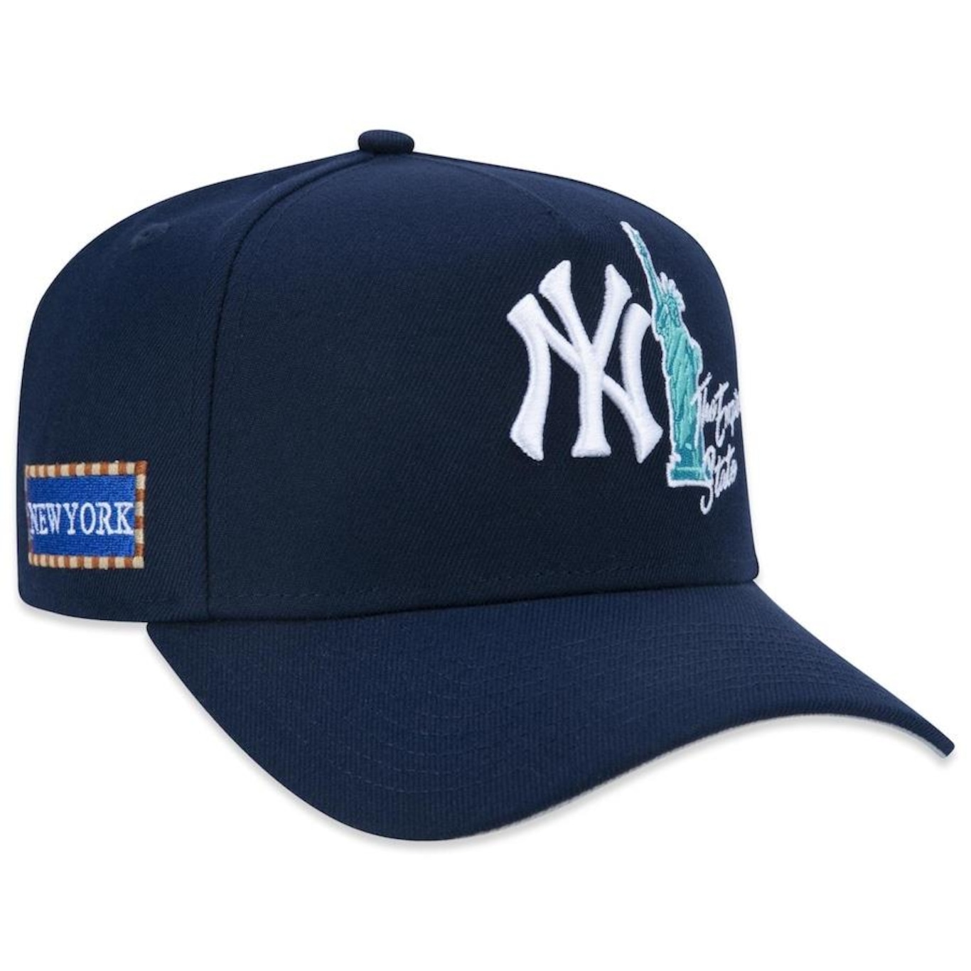 Boné Aba Curva New Era 9Forty A-Frame Mlb New York Yankees City Icons -  Snapback - Adulto