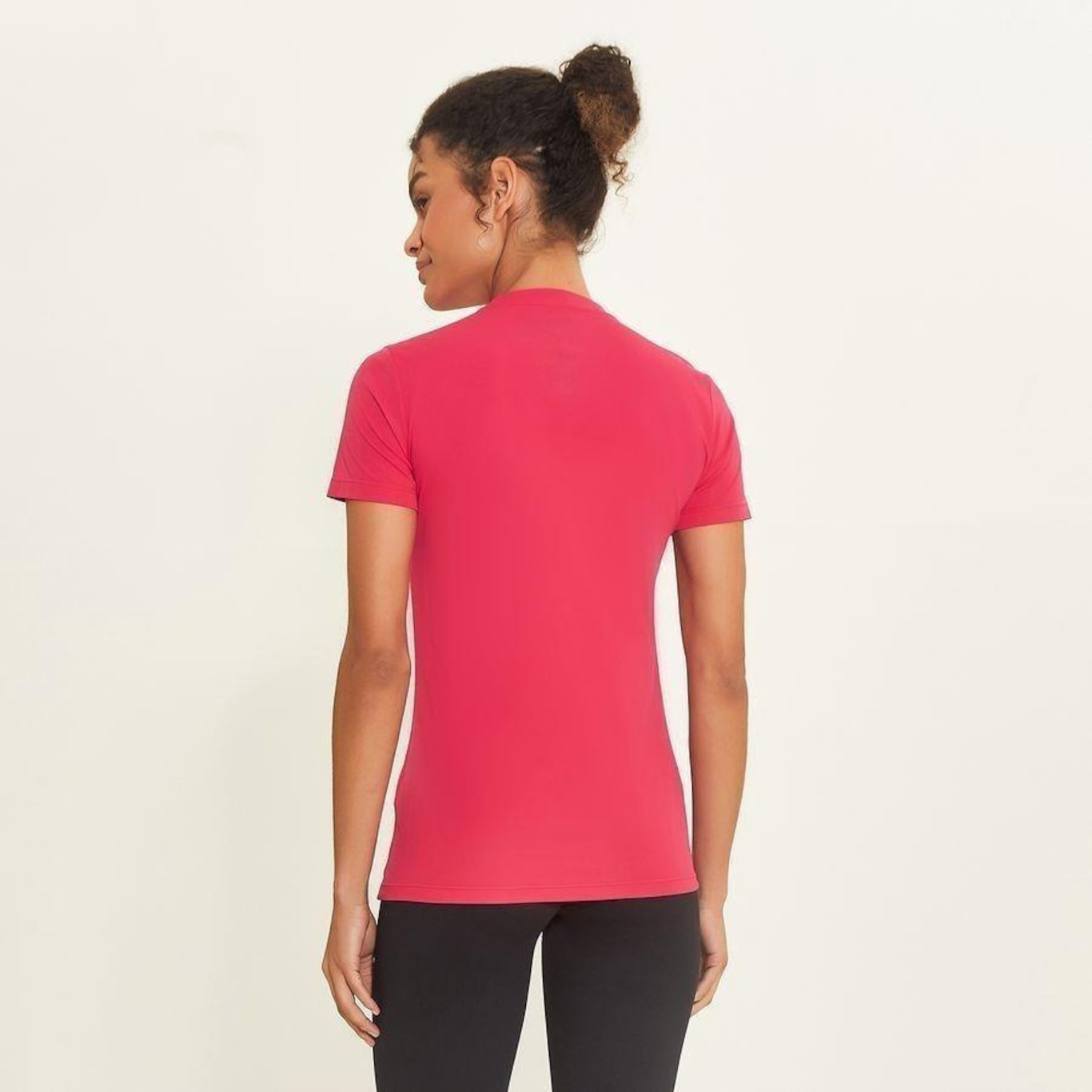 Camisa UV Feminina Com Proteção Solar Sport Fit Pink