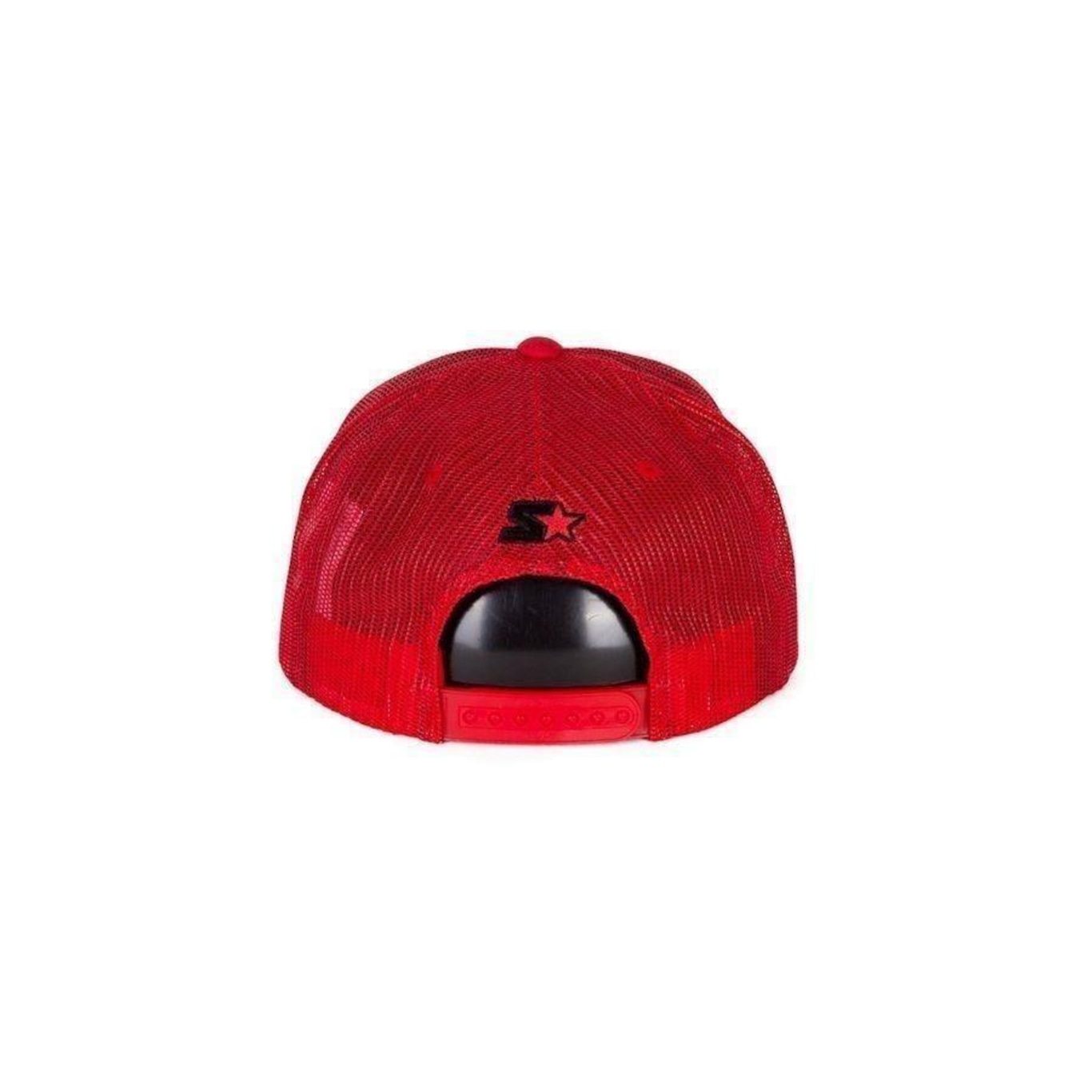 Boné Starter Aba Reta Snapback Trucker Foam Vermelho - Starter - Foto 4