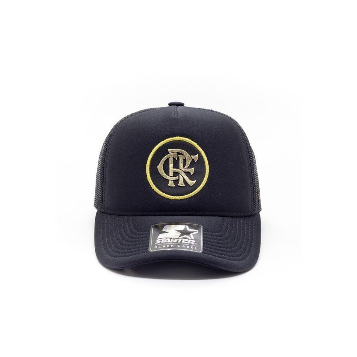 Boné Aba Curva Starter Trucker Collab Flamengo Oficial - Snapback - Adulto - Foto 1