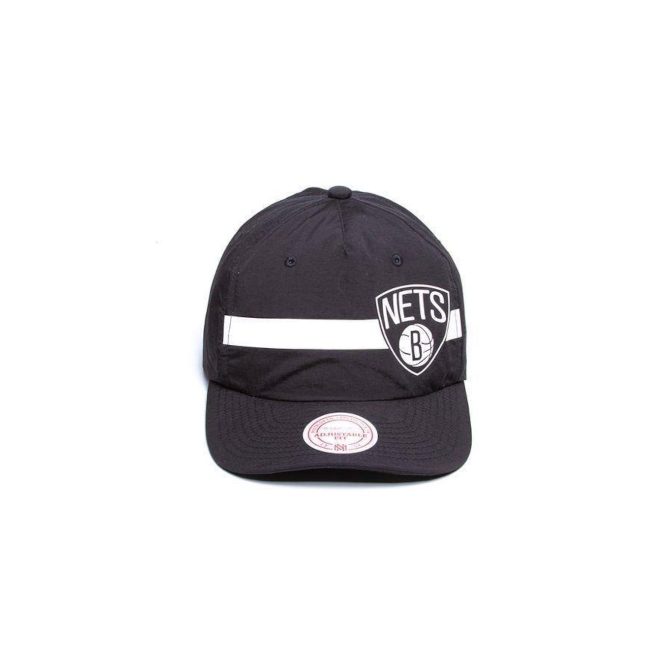 Boné Aba Curva Mitchell & Ness Nba Brooklyn Nets - Snapback - Adulto - Foto 4