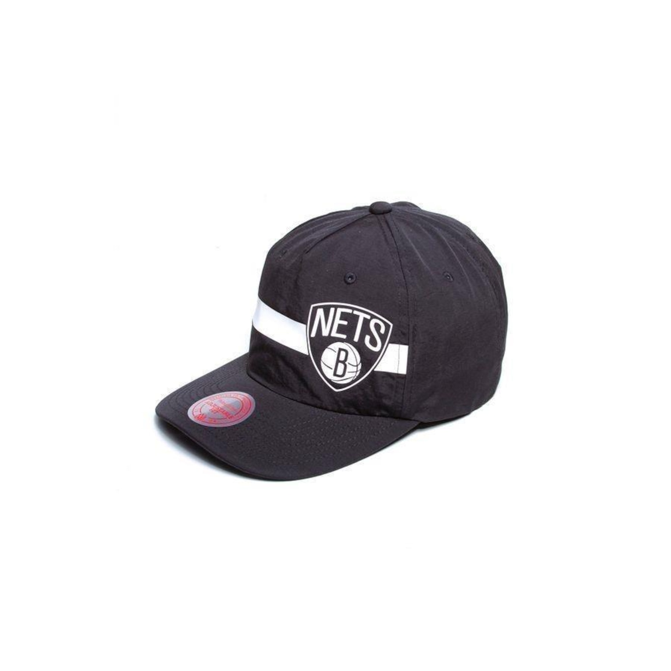 Boné Aba Curva Mitchell & Ness Nba Brooklyn Nets - Snapback - Adulto - Foto 5