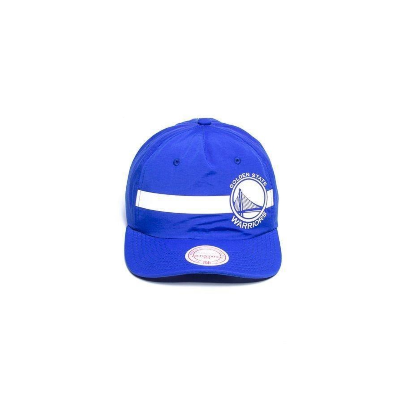 Boné Aba Curva Mitchell & Ness Nba Golden State Warriors - Snapback - Adulto - Foto 1