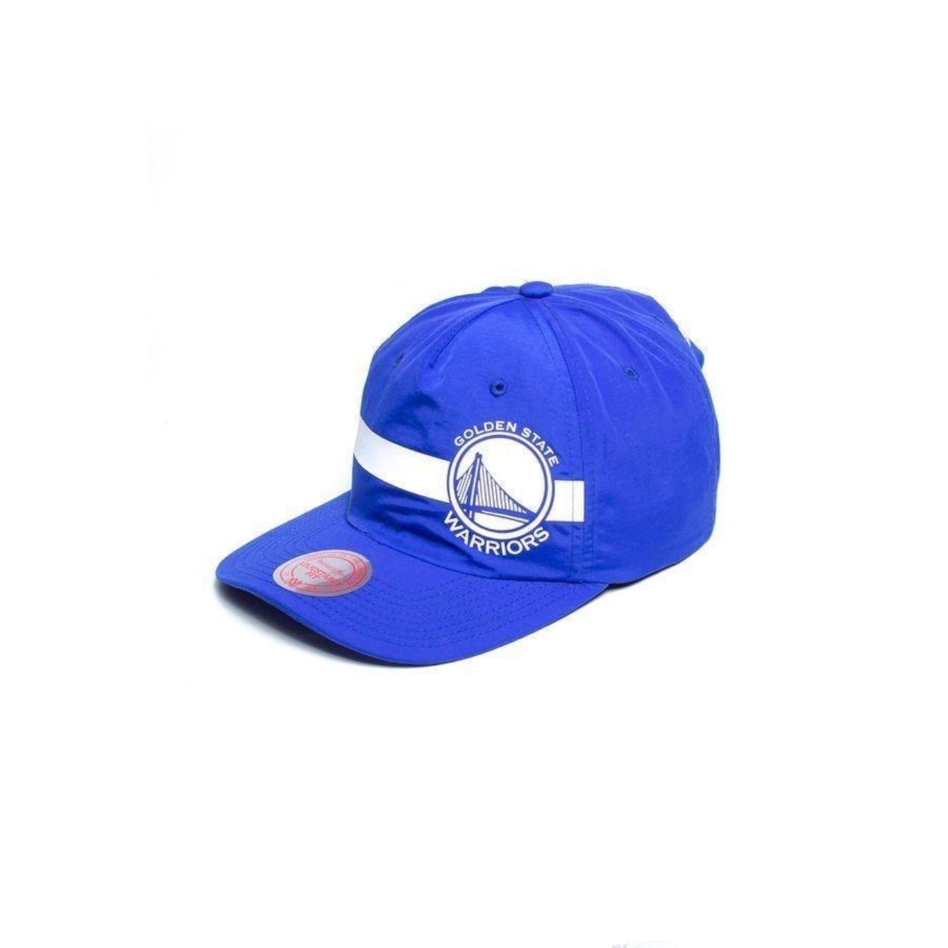 Boné Aba Curva Mitchell & Ness Nba Golden State Warriors - Snapback - Adulto - Foto 2