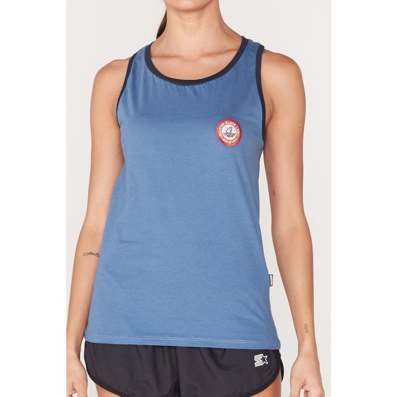 Camiseta Regata Starter Estampada - Feminina - Foto 4