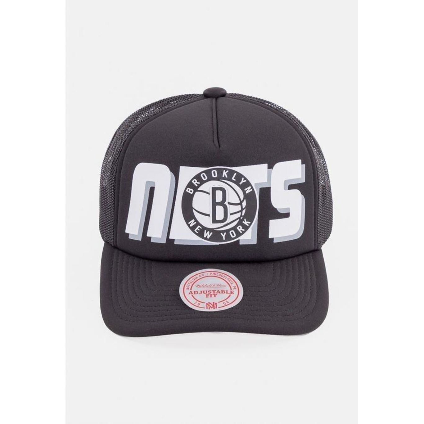 Boné Aba Curva Mitchell & Ness Brooklyn Nets - Adulto - Foto 2