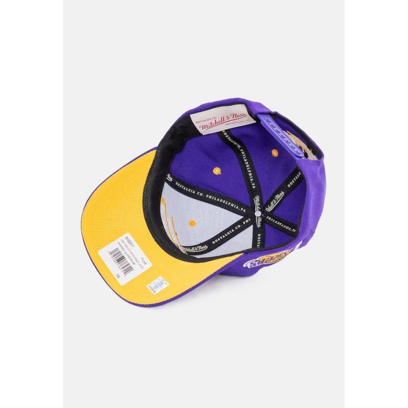 Boné Aba Reta Mitchell & Ness Los Angeles Lakers - Snapback - Adulto - Foto 2