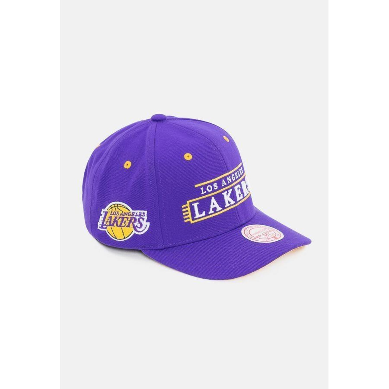 Boné Aba Reta Mitchell & Ness Los Angeles Lakers - Snapback - Adulto - Foto 4