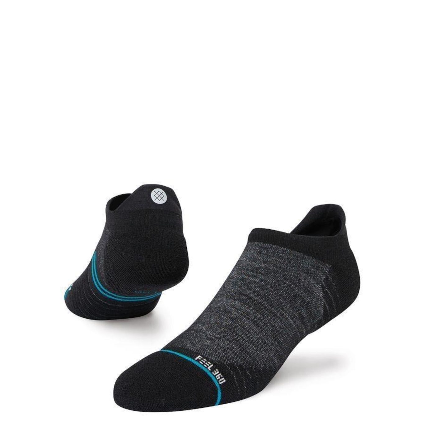 Meia Stance Run Light Wool Tab - Unissex - Foto 1