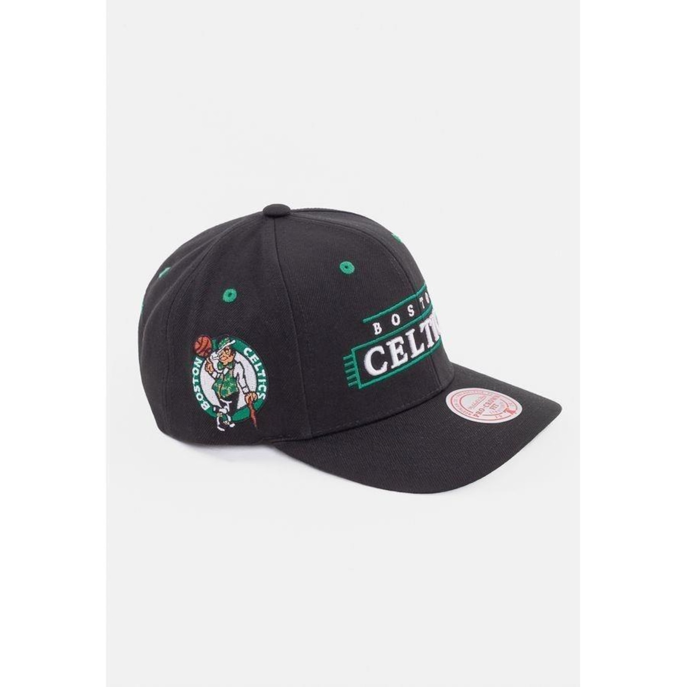 Boné Aba Curva Mitchell & Ness Boston Celtics - Adulto - Foto 3